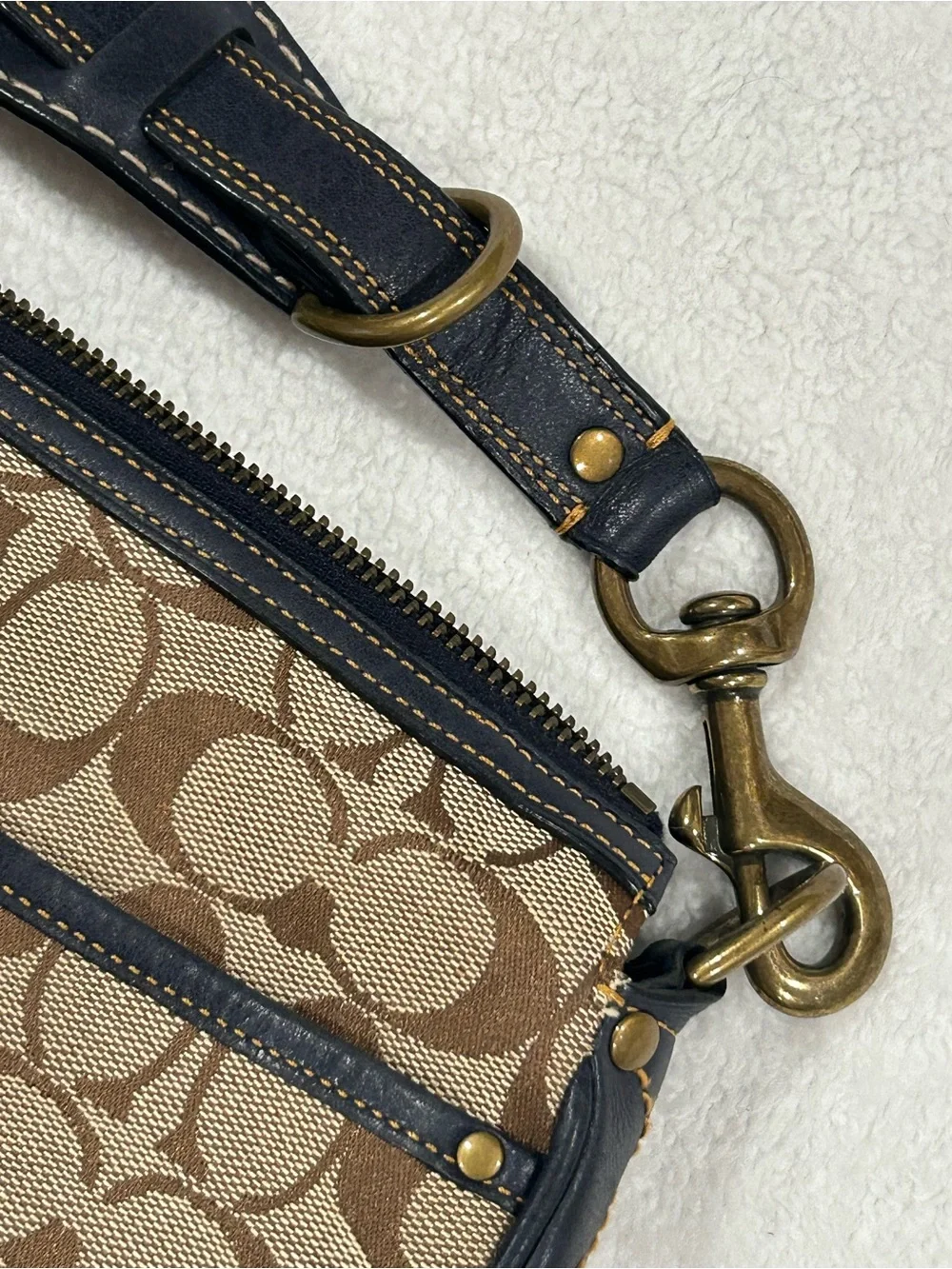 COACH Vtg Y2K Signature Legacy Soho Special  Edition Shoulder Bag Purse 7061